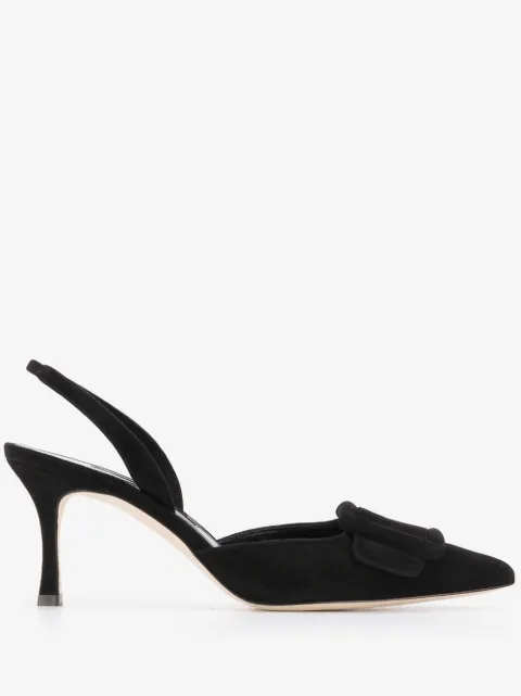 Manolo Blahnik Maysli buckle front pumps