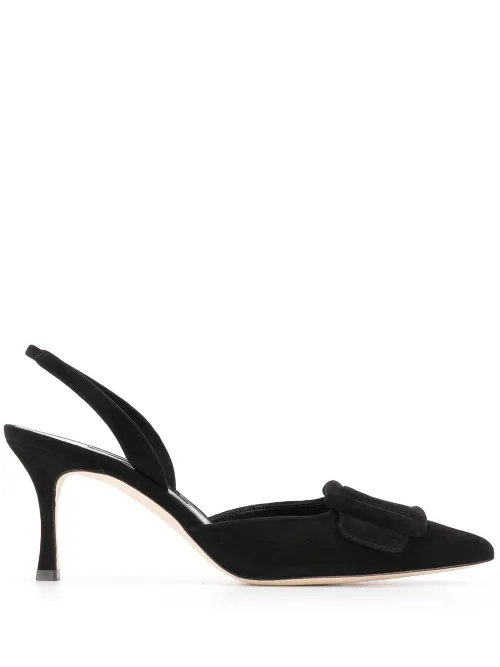 Escarpins à détail de boucle - Manolo Blahnik - Modalova