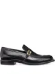 Image 1 of Fendi smooth FF detail loafers