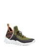 Image 2 of Fendi panelled FF print sneakers