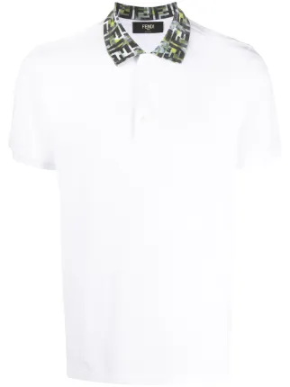 white fendi polo