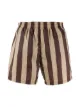 Image 2 of Fendi striped swim shorts