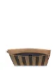Fendi medium striped pouch
