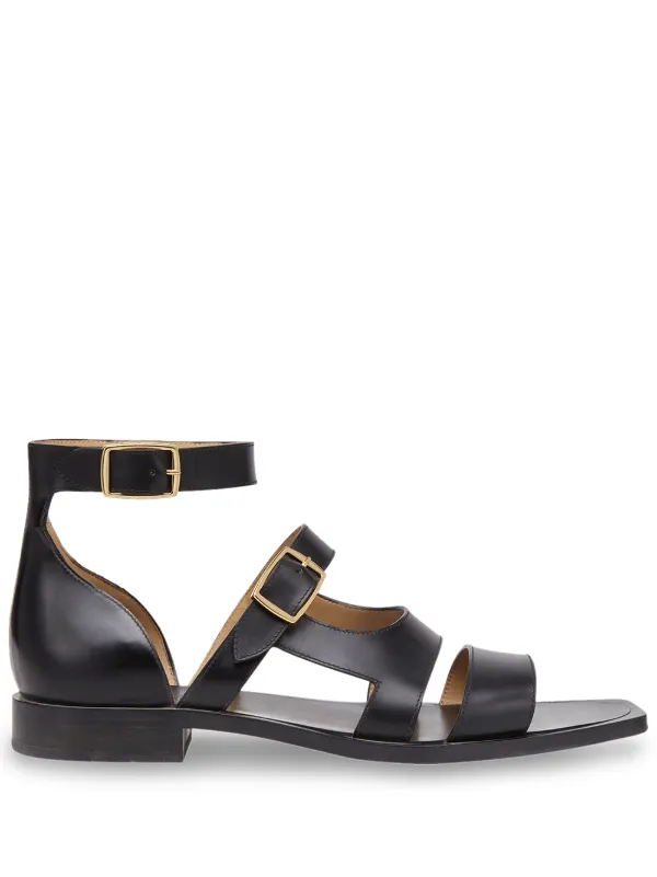 fendi buckle sandals