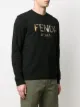 Fendi logo embroidered sweatshirt