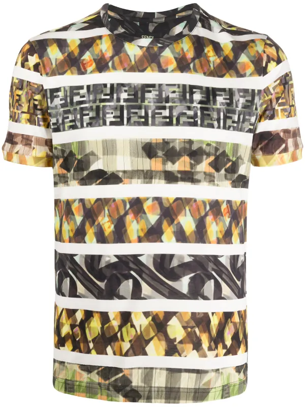 fendi print t shirt