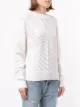 Barrie back cut-out jumper