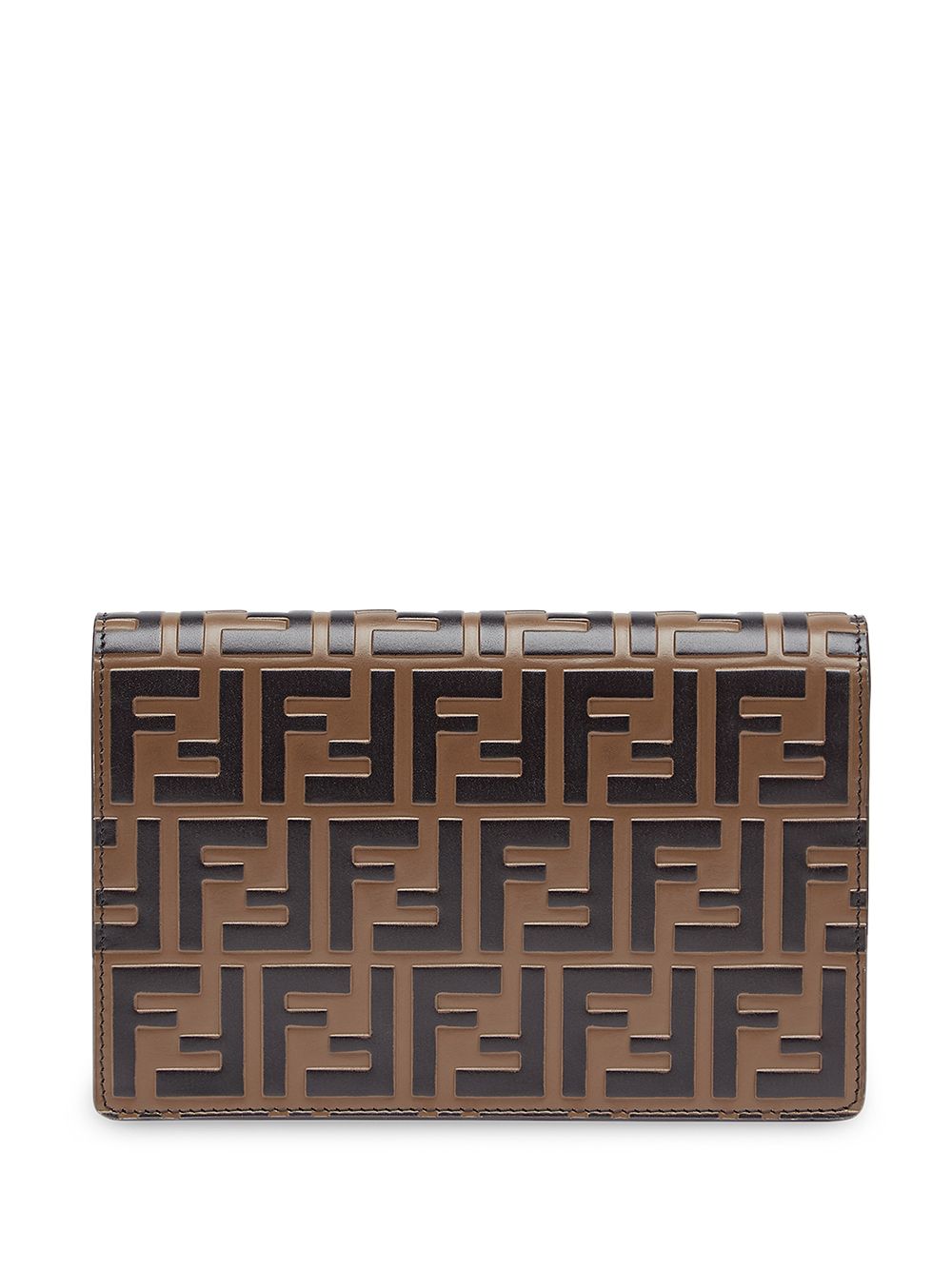 фото Fendi кошелек с узором zucca на цепочке