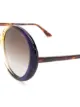 Emmanuelle Khanh round frame gradient sunglasses
