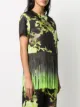 MSGM تيشيرت بشراشيب وطبعة زهور