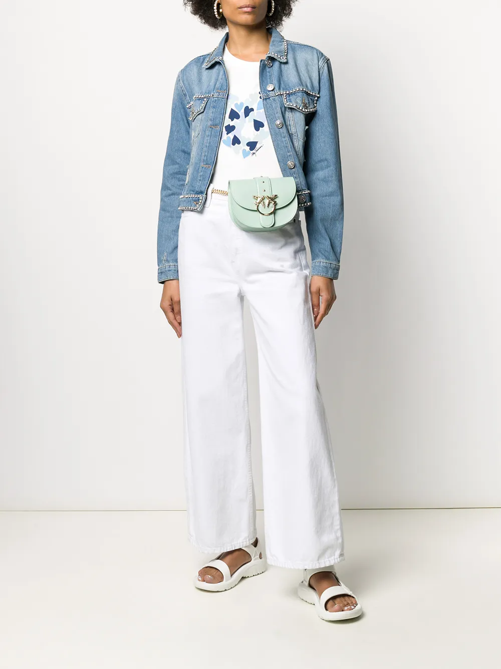 TWINSET embellished denim jacket | Denim Jackets | Image 2