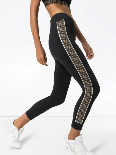 Fendi Legging Met Logoband - Farfetch