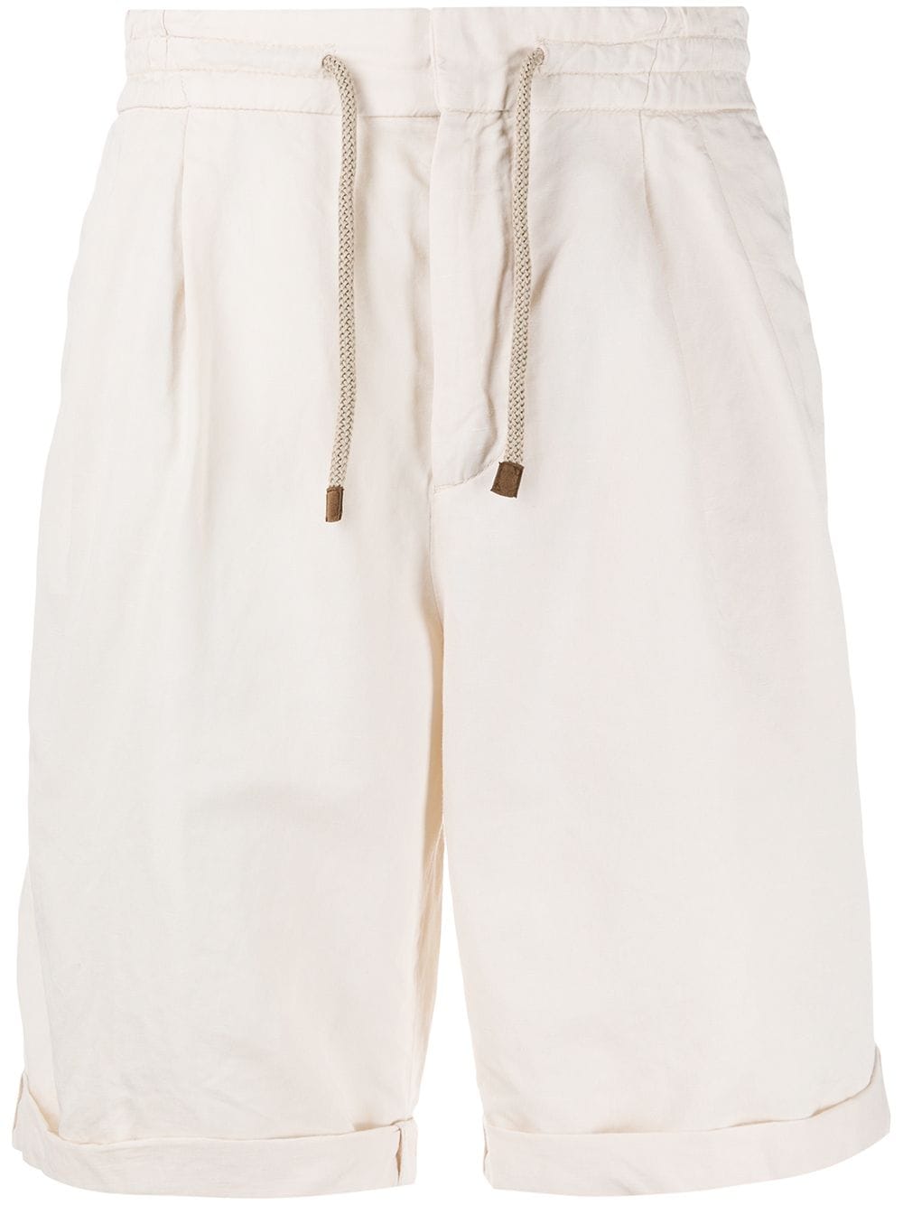 BRUNELLO CUCINELLI DRAWSTRING WAIST CHINO SHORTS