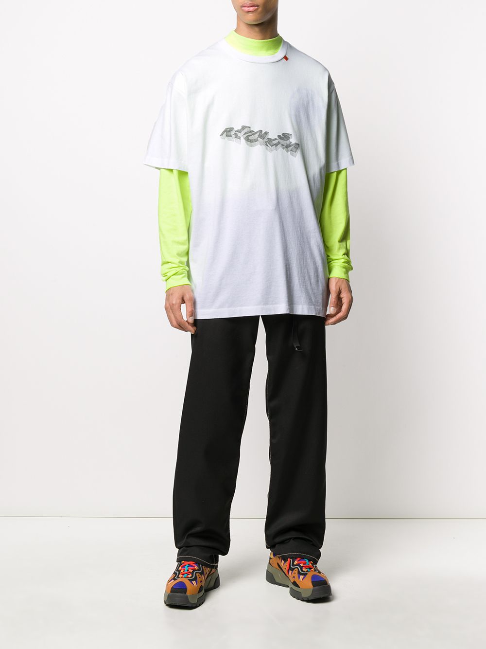 Off-White T-shirt met print - Wit