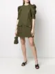 Image 2 of Alexander McQueen military style mini dress