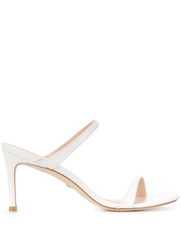 stuart weitzman sandals white