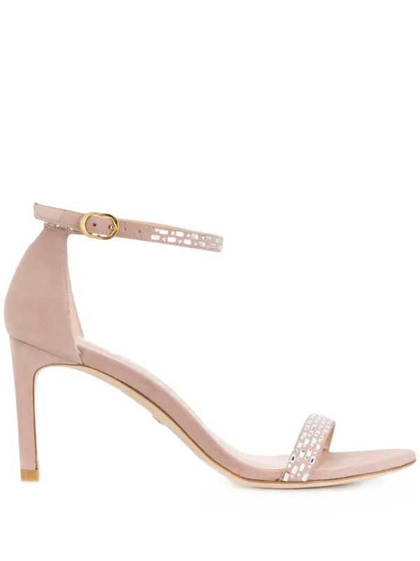 stuart weitzman embellished sandals