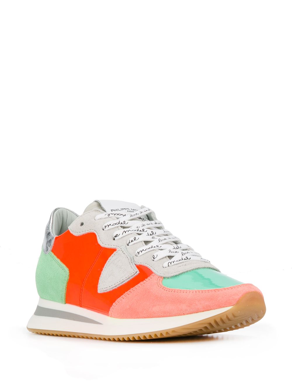 фото Philippe model paris colour block sneakers