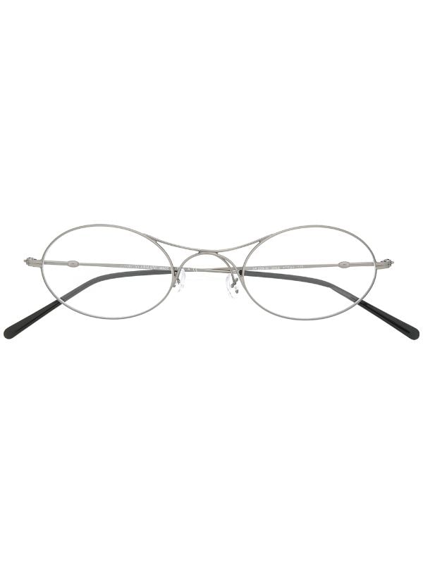 Giorgio Armani Oval Frame Glasses 