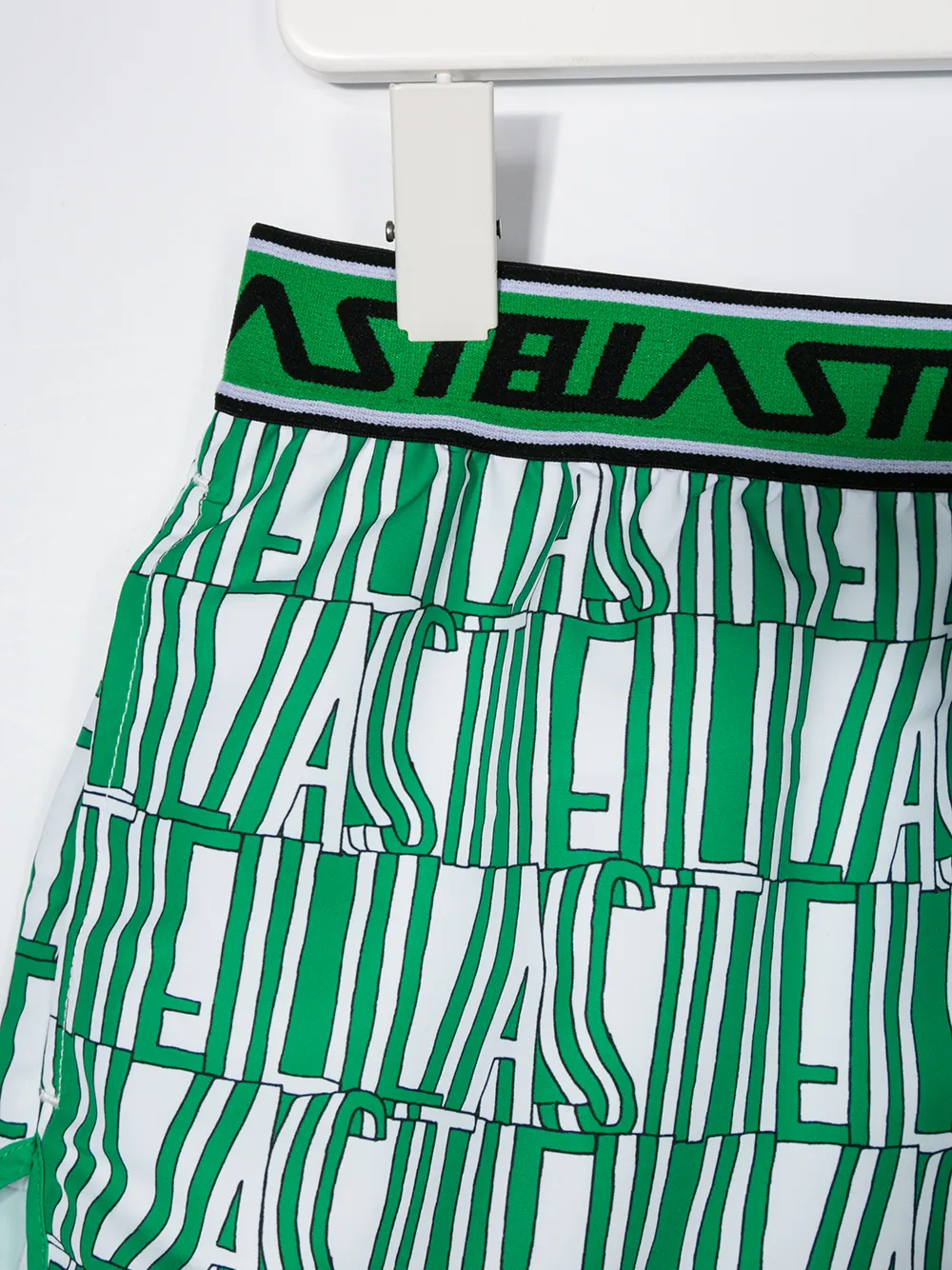 Stella McCartney Kids Shorts met logoprint Groen