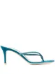 Image 1 of Gianvito Rossi Calypso heeled flip-flops