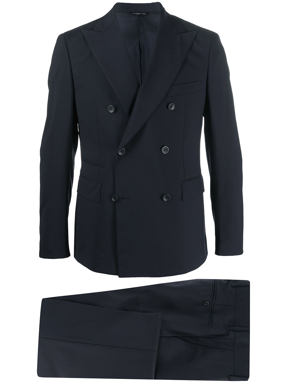 

Tonello double-breasted tailored suit - Blue