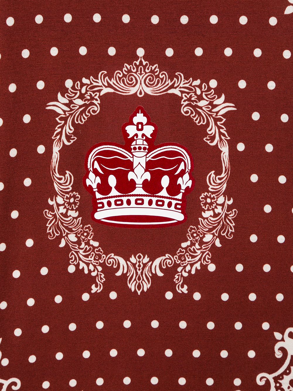 Shop Dolce & Gabbana Bandana Print T-shirt In Red