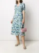 Image 2 of DVF Diane von Furstenberg Eleonora floral-print silk dress
