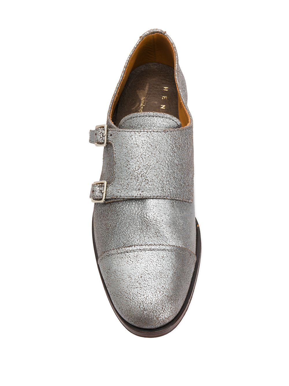 фото Henderson baracco double-strap monk shoes