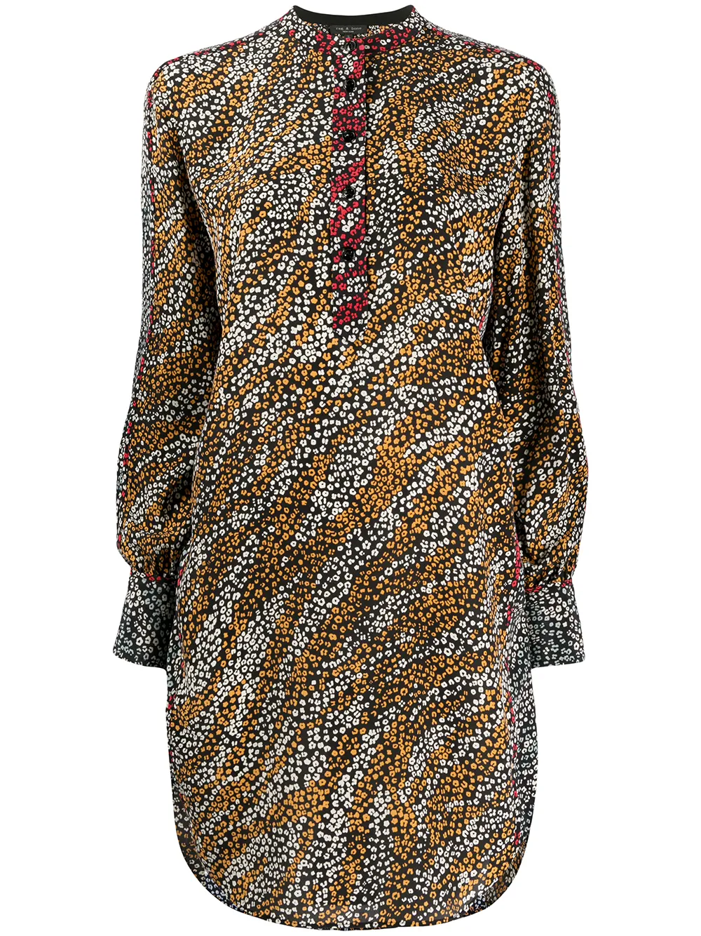 Rag & Bone Seidenkleid Mit Blumen-Print dR7R0 Z9iid Rag & Bone Seidenkleid Mit Blumen-Print dR7R0 Z9iid