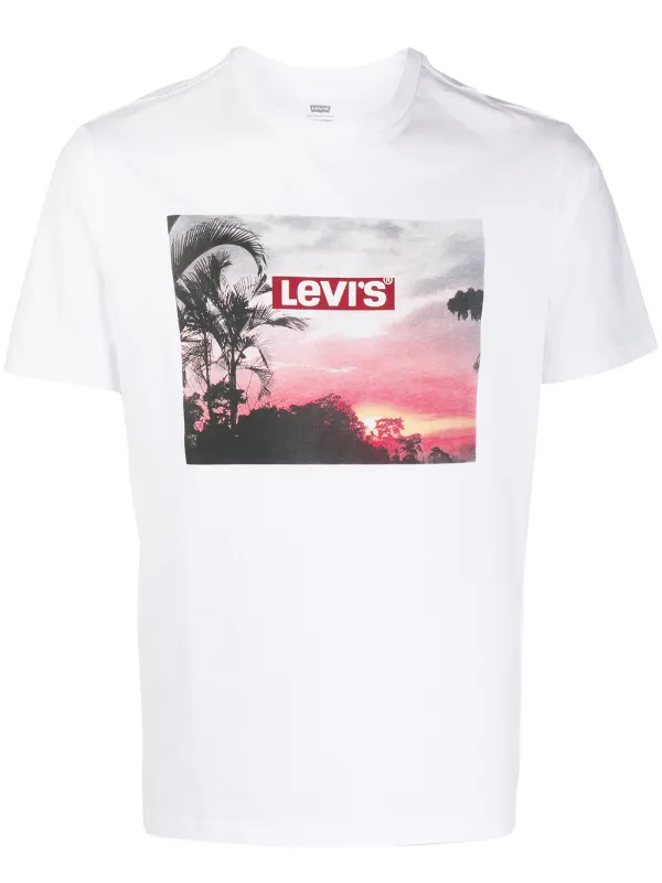 levi sunset t shirt