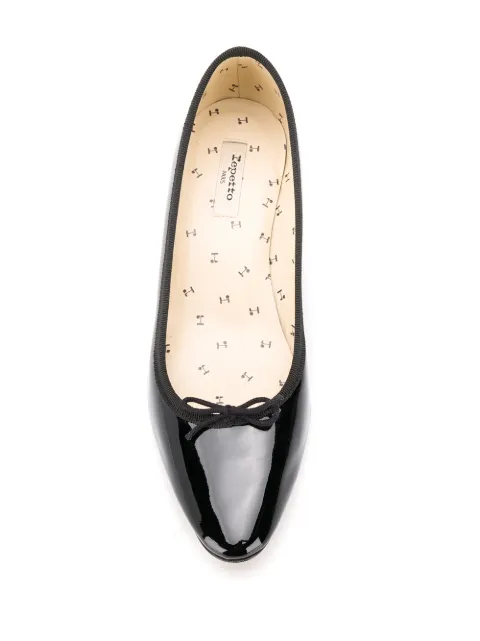 repetto farah block heel pumps