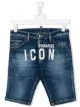 الصورة 1 من Dsquared2 Kids شورت جينز بشعار ICON
