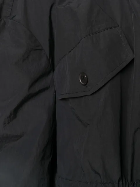 HENRIK VIBSKOV SINGLE-BREASTED DRAWSTRING WAIST COAT