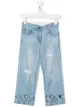 الصورة 1 من Stella McCartney Kids جينز بطبعة قلوب