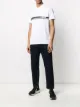 Image 2 of Karl Lagerfeld striped branded polo shirt