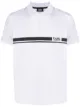 Image 1 of Karl Lagerfeld striped branded polo shirt