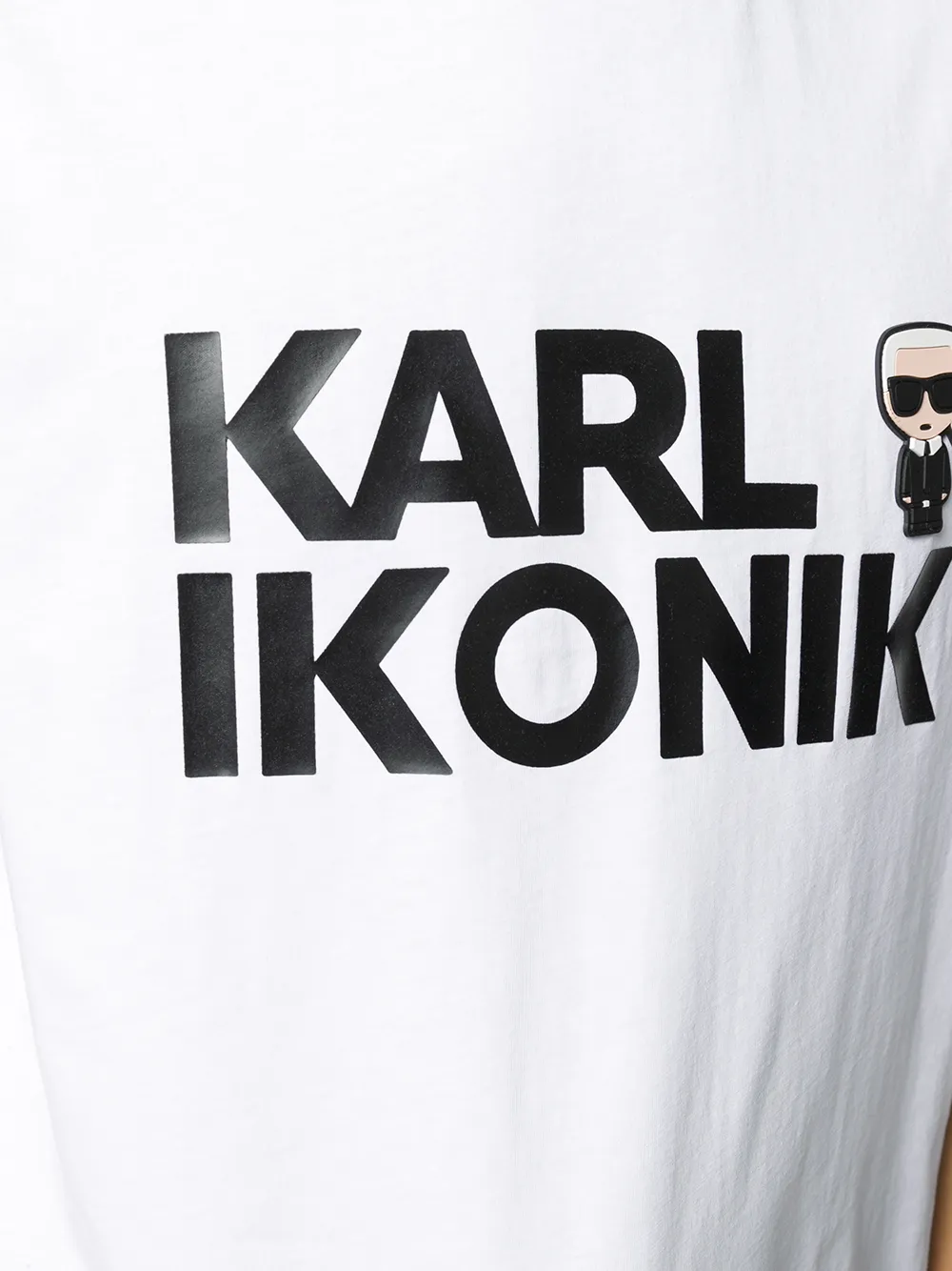 фото Karl lagerfeld футболка ikonik с круглым вырезом