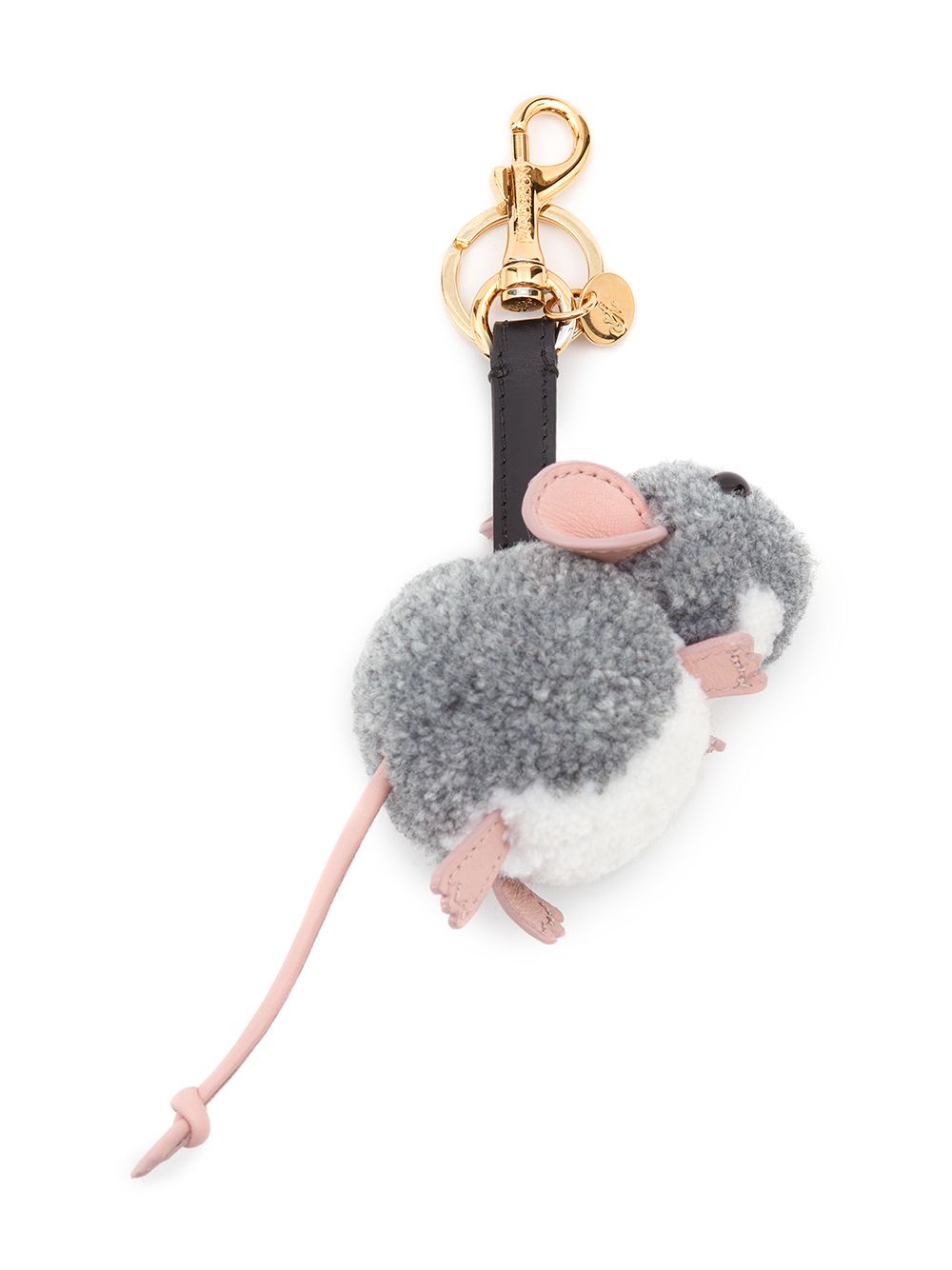 JW ANDERSON BENJAMIN MOUSE-SHAPED KEYRING