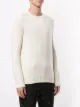Saint Laurent كنزة كشمير برقبة دائرية
