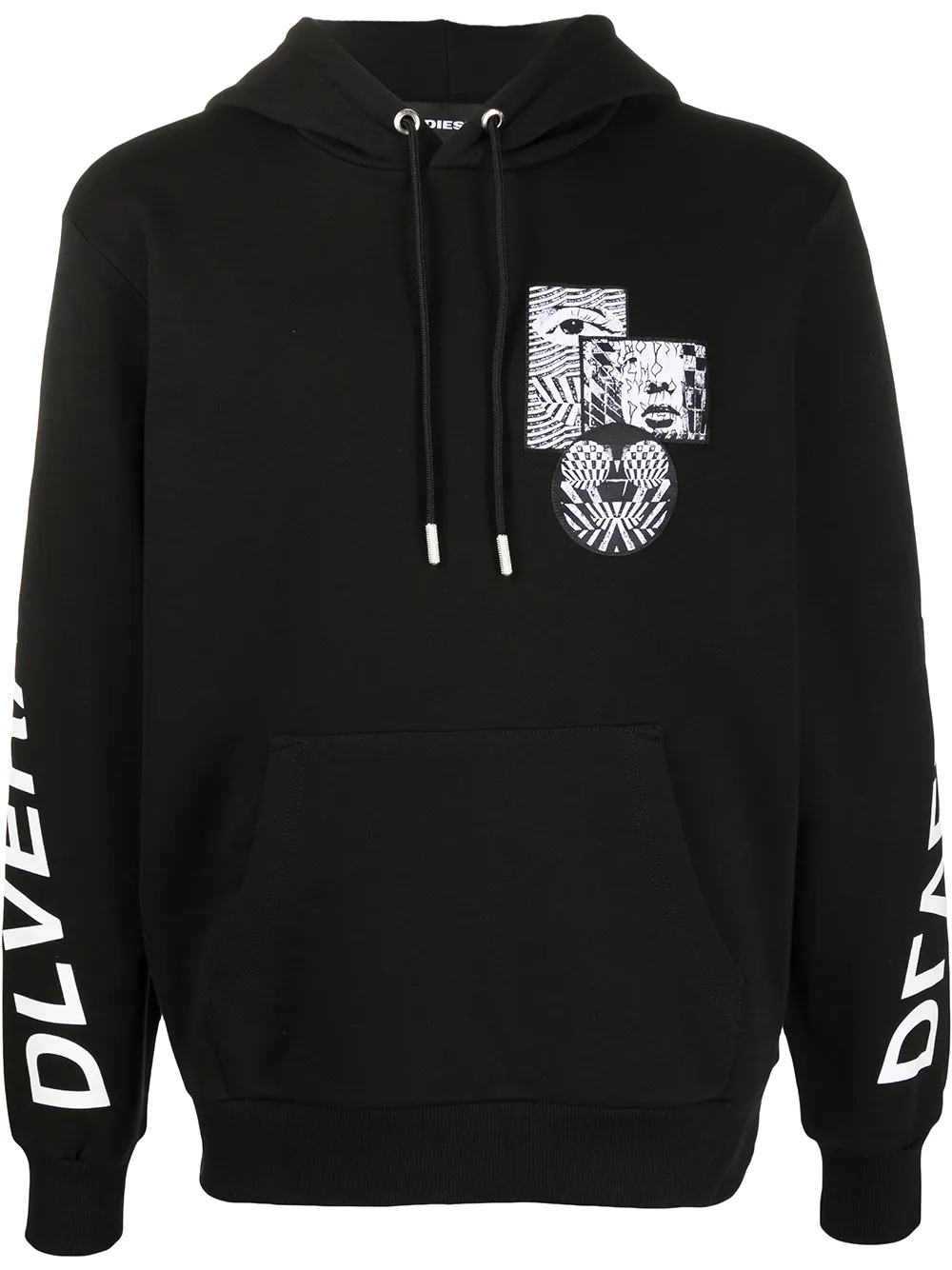 Diesel Graphic Printed Hoodie - Farfetch