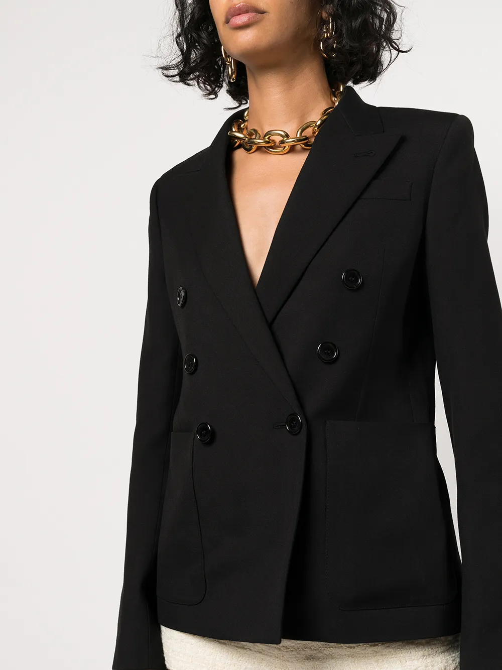 Saint Laurent サンローラン テーラード ダブルジャケット - Farfetch