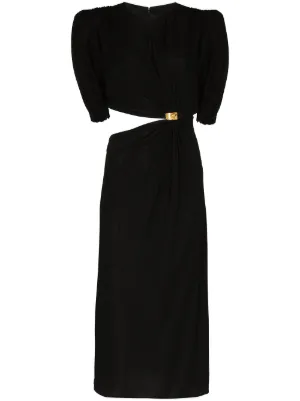 vestido longo versace