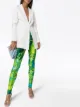 Image 2 of Versace palm-print leggings