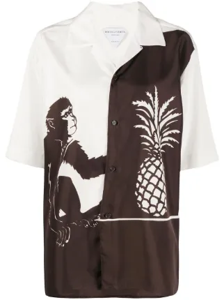 pineapple print shirt