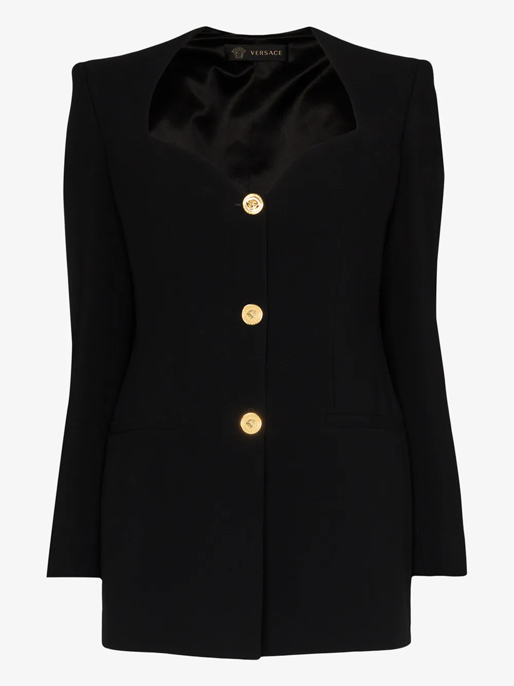 VERSACE MINI BLAZER DRESS,A86252A21245714910492