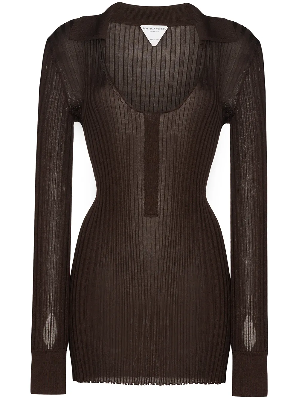 Image 1 of Bottega Veneta ribbed-knit jumper