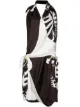 Image 1 of Bottega Veneta zebra-print halterneck scarf dress