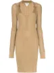 Image 1 of Bottega Veneta ribbed knit dress