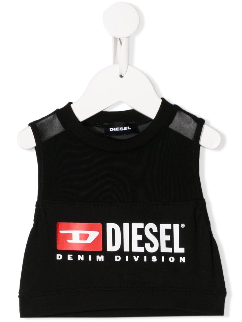 фото Diesel kids топ без рукавов с логотипом